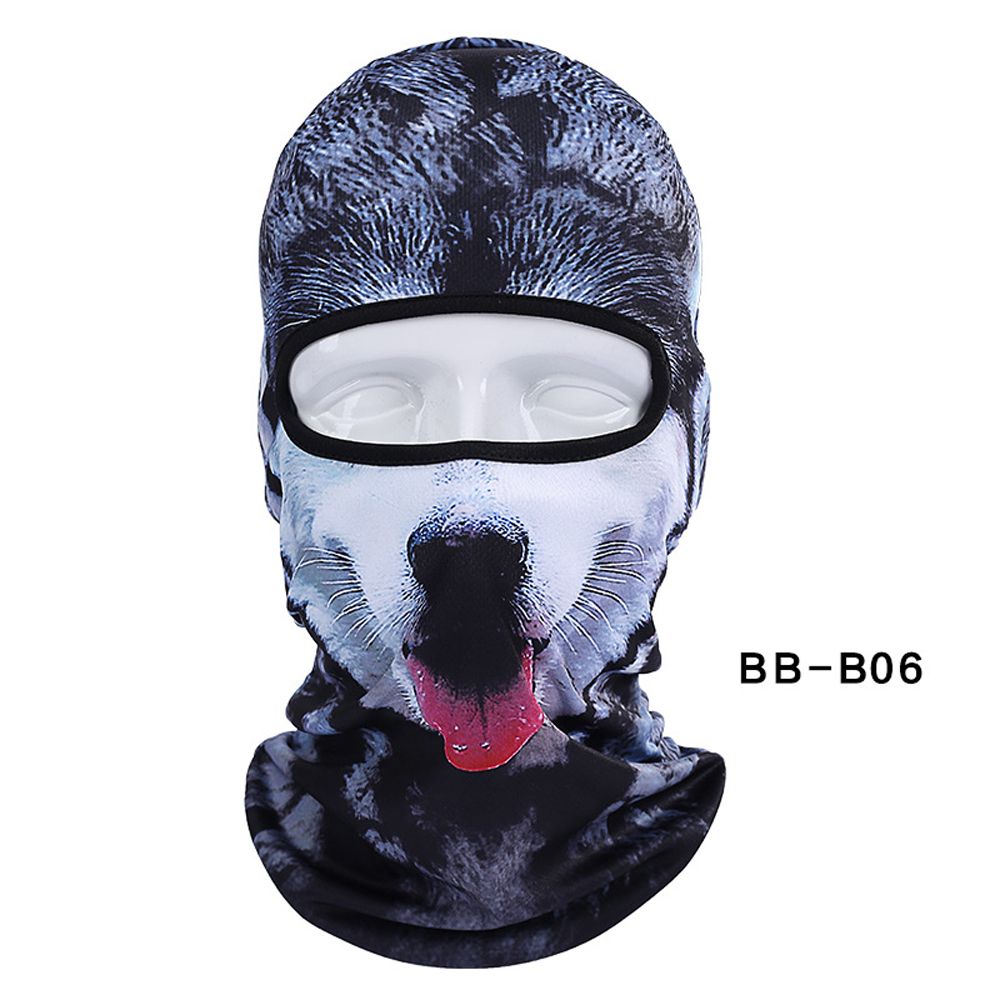 Husky 3D face ski mask